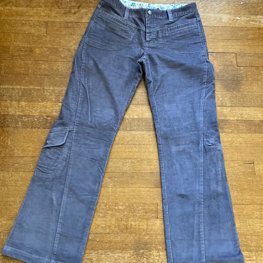 Athleta wide leg corduroy pants